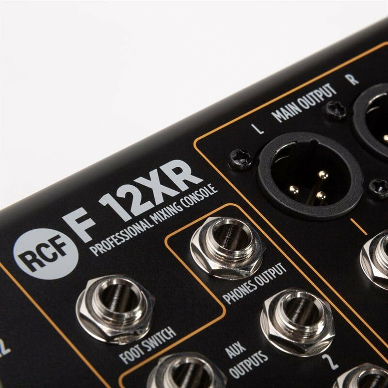 RCF F 12XR 12 Kanal Efektli Analog Mikser
