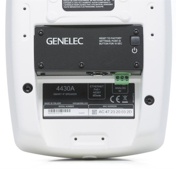 Genelec 4430AW Aktif Stüdyo Hoparlör 5 inç 100W Beyaz