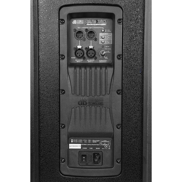dB Technologies Sub 28D Aktif 2x8 inç 800 Watt Subwoofer Kabin Hoparlör