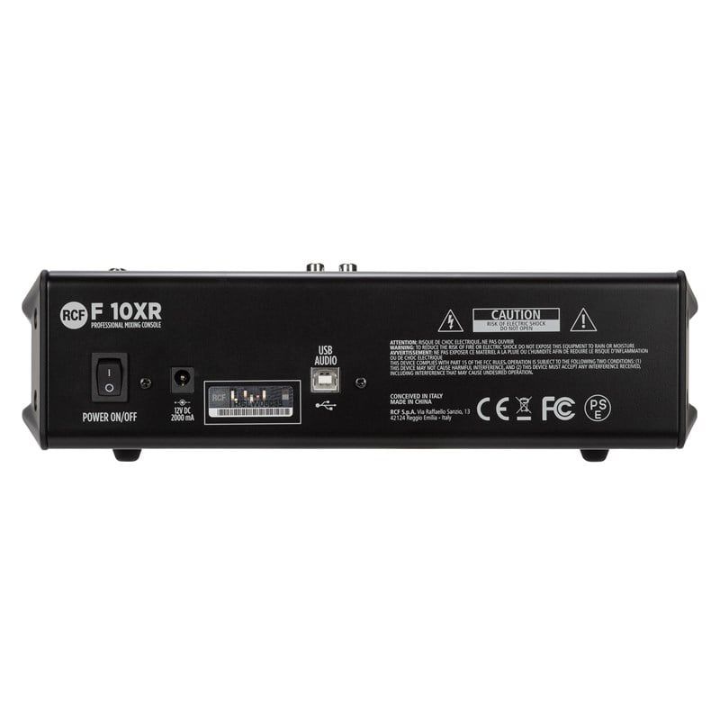 Rcf F 10XR 10 Kanal Efektli Analog Kayıt Mikser