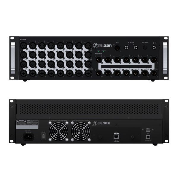 Mackie DL32R 32 Kanal Rack Tipi Dijital Mikser (İpad Kontrol)