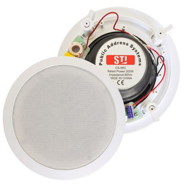 Sti CS 06C 6-inch 40W İki Yollu Tavan Hoparlörü