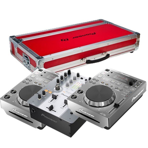 Pioneer 250 Pack 2 S (Gümüş Rengi) Dj Setup