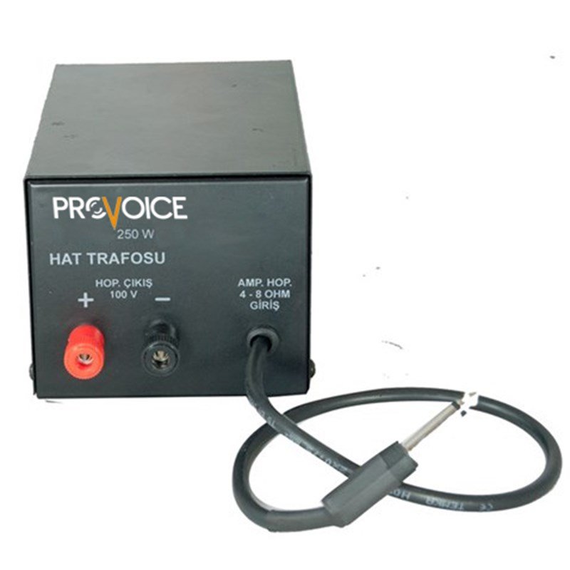Provoice 250W Kutulu Hat Trafosu