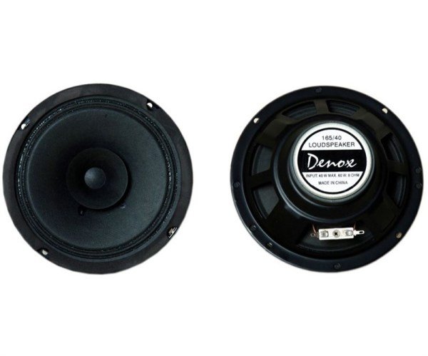 Denox 165/40 60 Watt 16,5 cm Çıplak Kağıt Konlu Hoparlör
