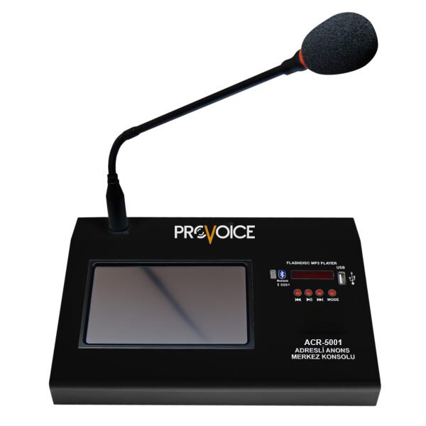 Provoice ACR-5001 Adresli Anons Kontrol Konsolu