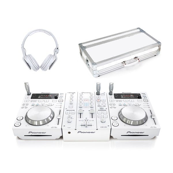 Pioneer 350 Pack 2 W (Beyaz) DJ Set-Up
