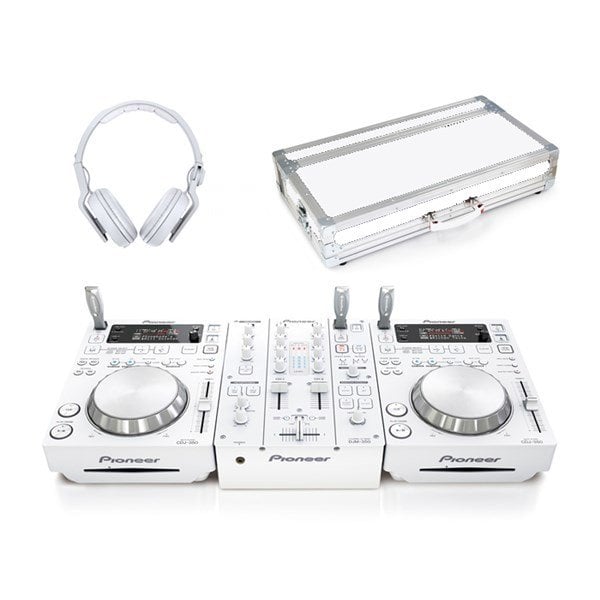 Pioneer 350 Pack 2 W (Beyaz) DJ Set-Up