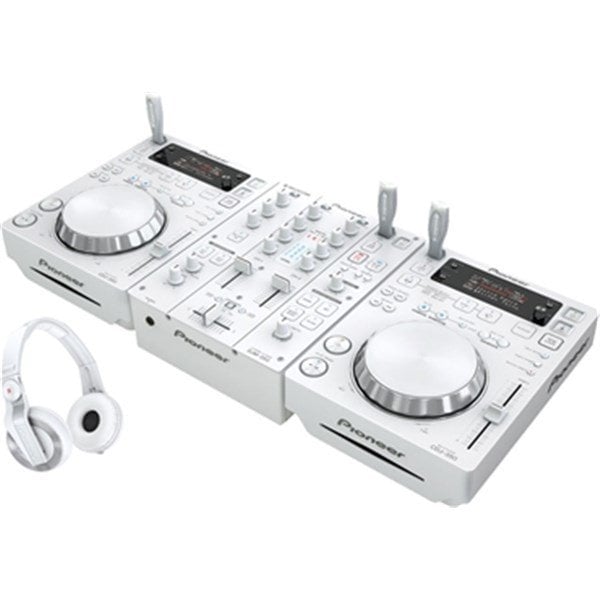 Pioneer 350 Pack 2 W (Beyaz) DJ Set-Up
