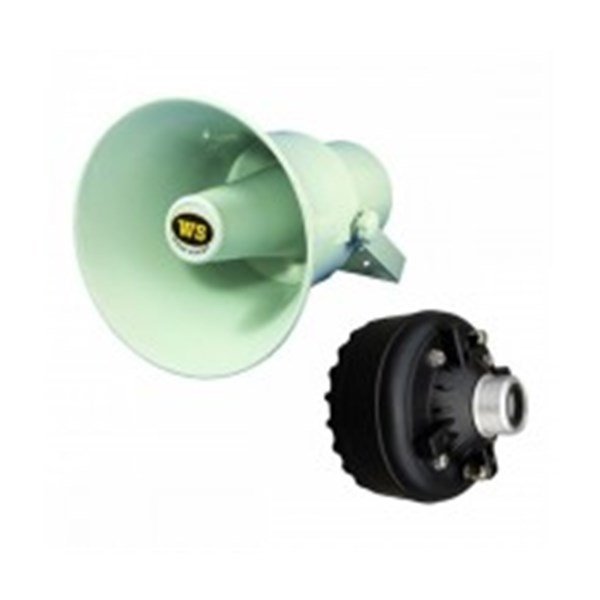 West Sound HY28-100 100W Plastik Havalı Horn Yuvarlak Hoparlör iP 65
