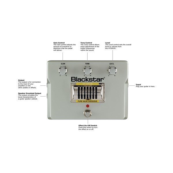 Blackstar HT-DRIVE Overdrive Pedalı