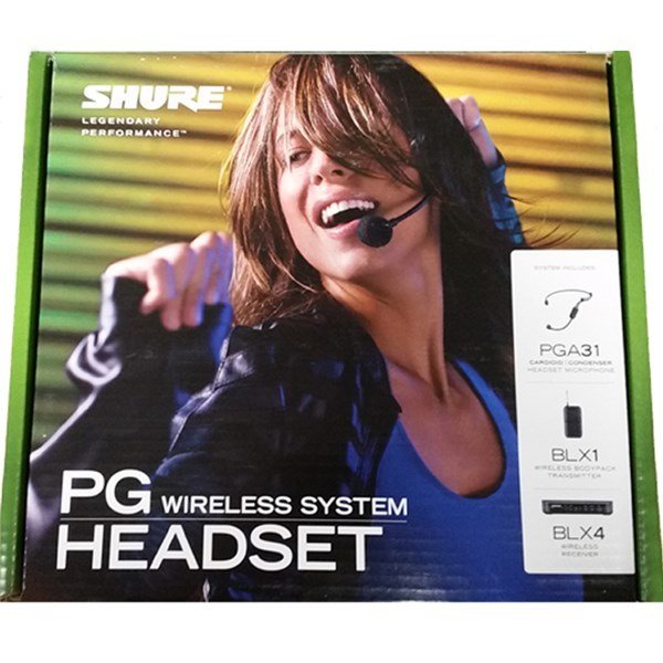 Shure BLX14E/P31 Headset Tipi Telsiz Mikrofon Seti