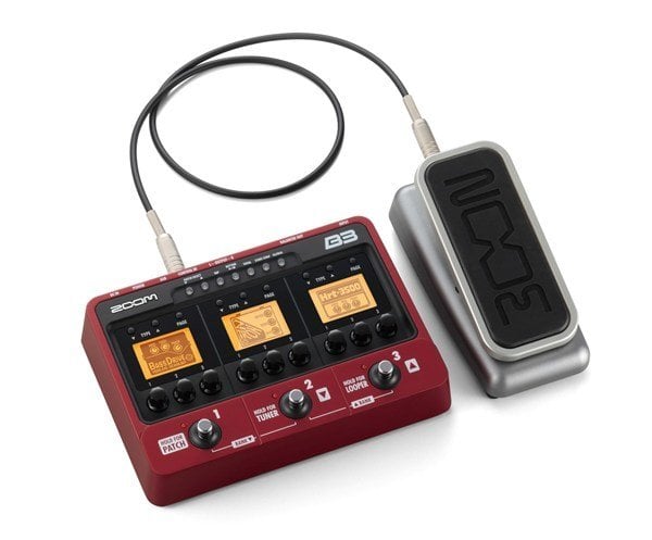 ZOOM B3 BASS GİTAR PROSESÖRÜ