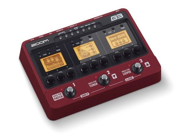 ZOOM B3 BASS GİTAR PROSESÖRÜ