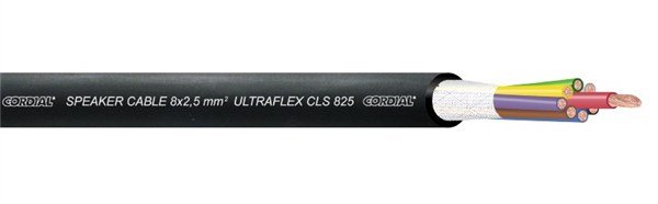 Cordial CLS 825 8x2,5 Twinax UltraFlex Hoparlör Kablosu