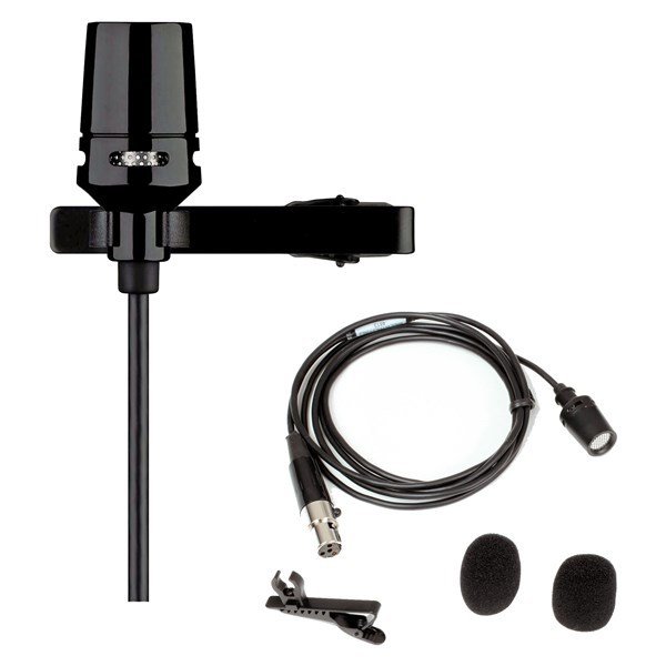 Shure CVL B/C-TQG Kablosuz Setler için Yaka Mikrofonu