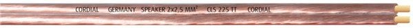 Cordial CLS 225 TT Twinaxial Şeffaf 2x2,5 mm2 HI-FI Hoparlör Kablosu