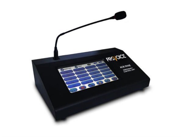 Provoice ACR-7010E 220 V AC 19 Bölge Seçici Mikrofonlu Konsol