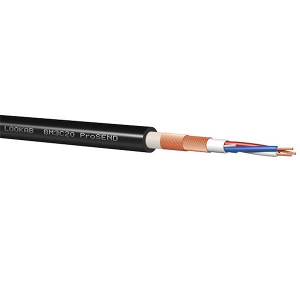Lookab BM3C20 ProSEND - 3 x 0,20 mm Dengeli Mikrofon Kablosu