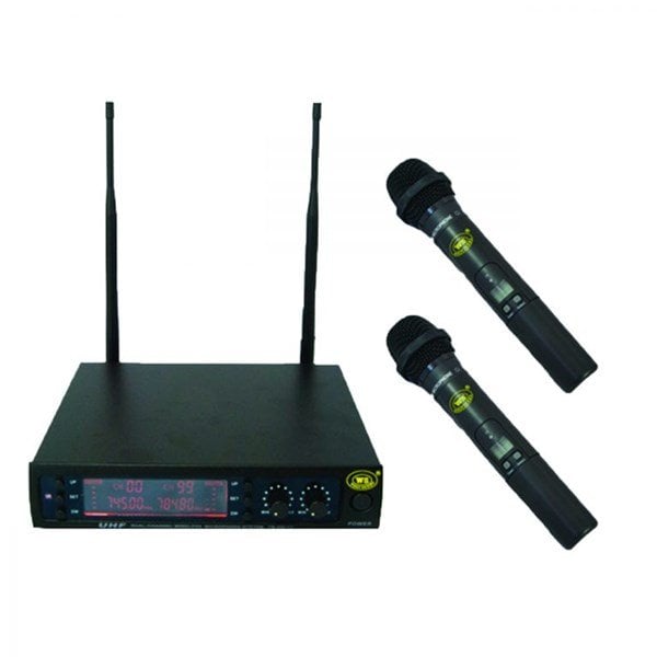 West Sound TM 200 EE - Uhf Kanal Çift Anten Çift El Telsiz Mikrofon