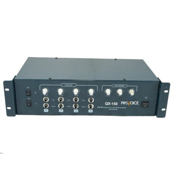 Provoice QX-150 4 Kanal 150 Watt Anfili Mikser