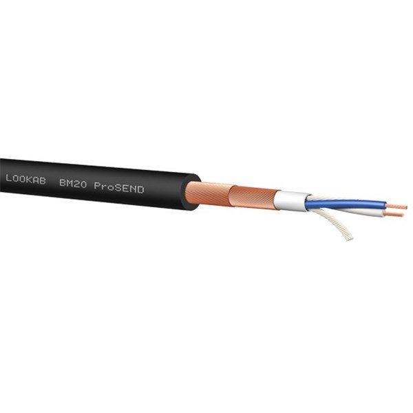 Lookab BM20 ProSEND - 2 x 0,20 mm Dengeli Mikrofon Kablosu