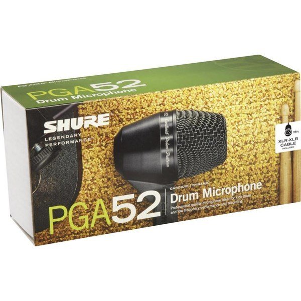 Shure PGA52 XLR Davul Mikrofonu