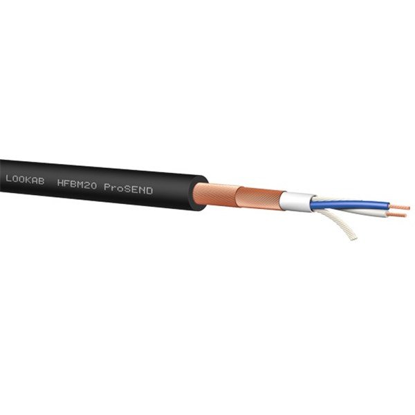 Lookab HFBM20 ProSEND - 2 x 0,20 mm Dengeli Mikrofon Kablosu