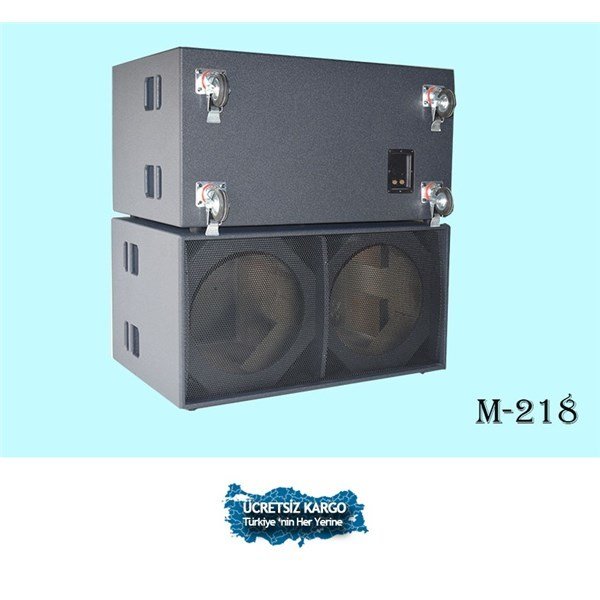 Somer S-218 M 2x18 inç (2x45 CM) Kontra, Boyalı Subbas Boş Kabin