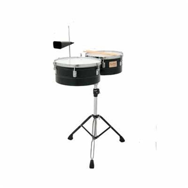 Tycoon Timbal TTI-1314-B Black Powder - Coated 13'' & 14''