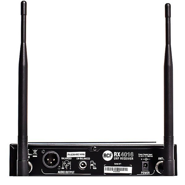 Rcf TX 4016 - UHF El Tipi Kablosuz Vokal Mikrofon