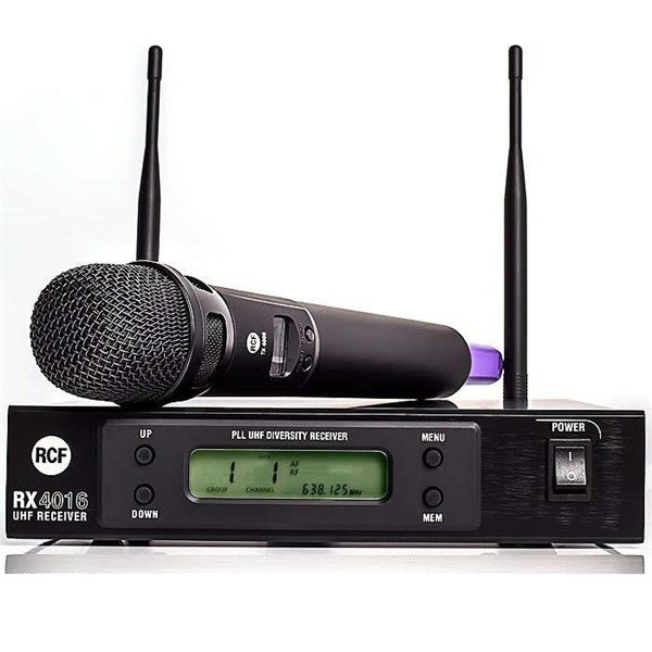 Rcf TX 4016 - UHF El Tipi Kablosuz Vokal Mikrofon