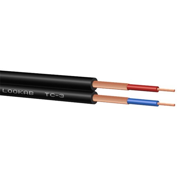 Lookab TC 3 - 2 x 0,22 mm Mono Sinyal Kablosu