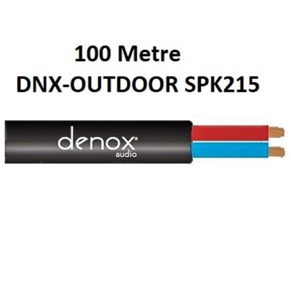 Denox Dnx-Outdoor SPK215 100 2x1,50 mm Hoparlör Kablosu 100 Metre