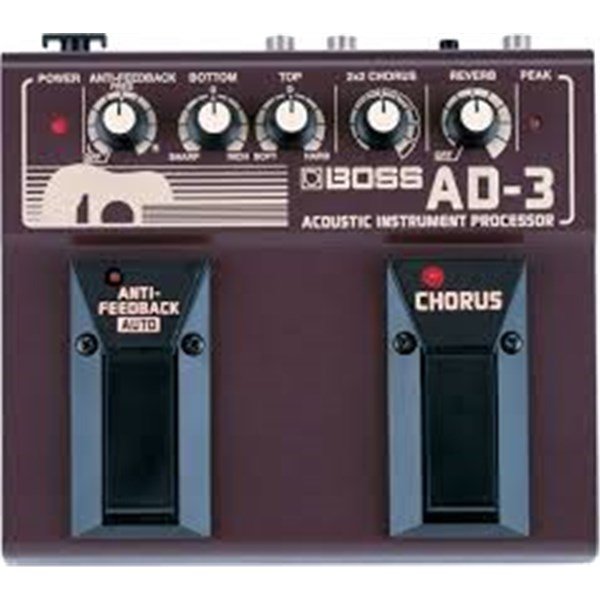 Boss Ad3 Test Akustik Enstrüman Prosesörü