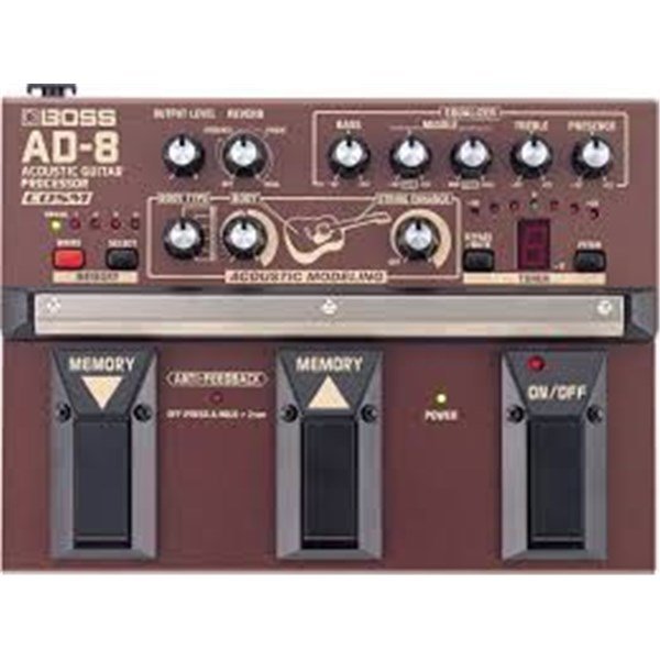 Boss AD-8 Akustik Gitar Prosesörü