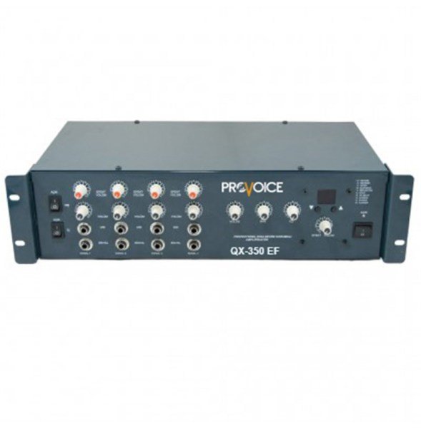 Provoice QX-350 EF 4 Kanal Efektli 350 Watt Mikser Anfi