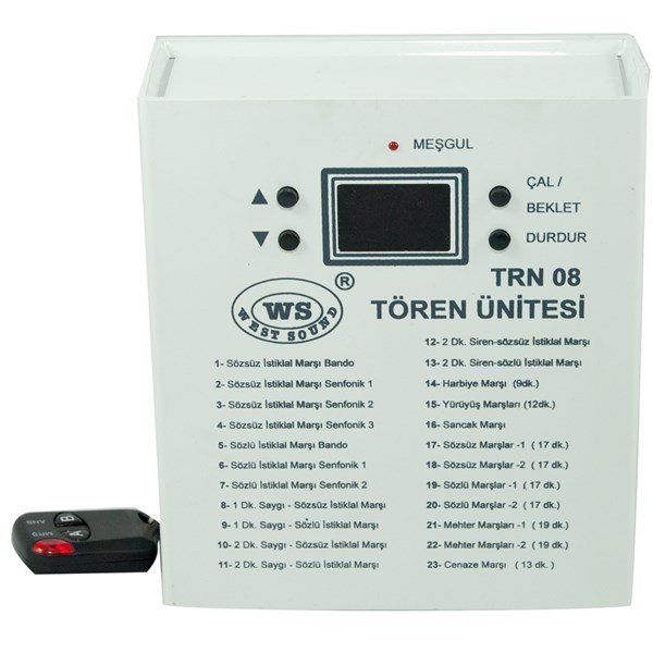 West Sound TRN 8 Tören Unitesi