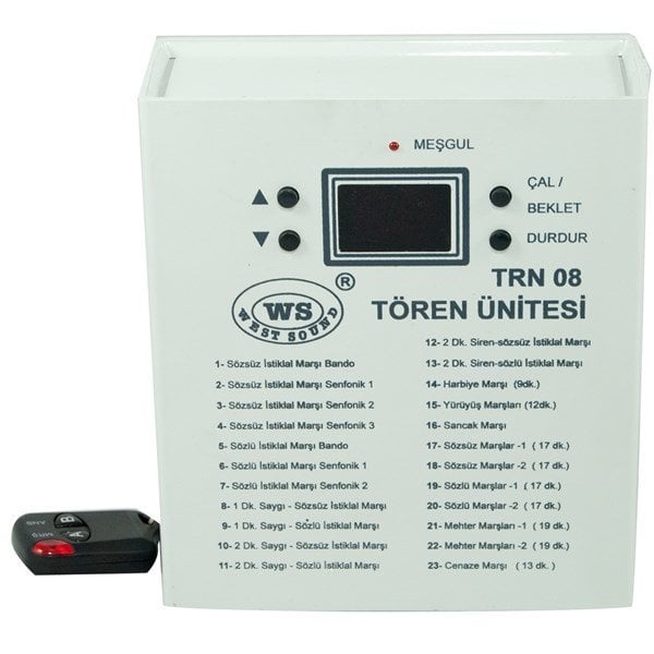 West Sound TRN 8 Tören Unitesi
