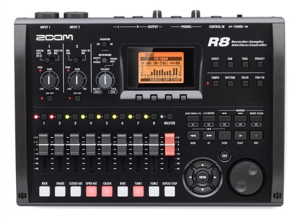 ZOOM R8 - Recorder - Interface - Controller - Sampler