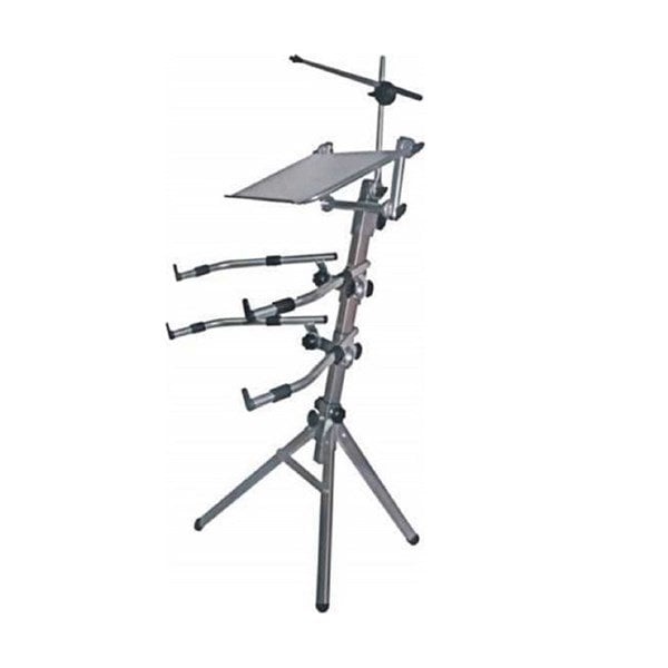 Ctt O1L Çift Kollu Robot Org Standı + Laptop Mikrofon Standı + Çanta