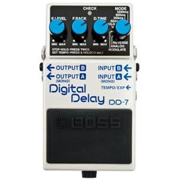 Boss DD-7 Dijital Delay Elektro Gitar Analog Pedalı