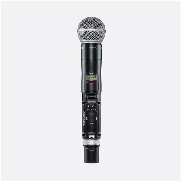 Shure AD24D/SM58 Çift El Digital Telsiz Mikrofon Seti