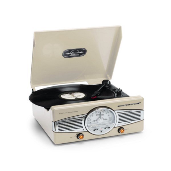Classic Phono TT-28 Retro Klasik Araba Paneli Görüntülü Pikap
