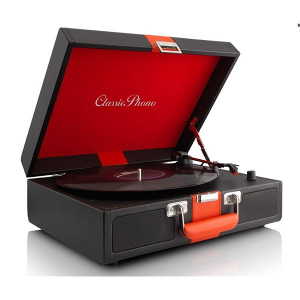 Classic Phono TT-33 Ahşap Deri Kaplı Pikap