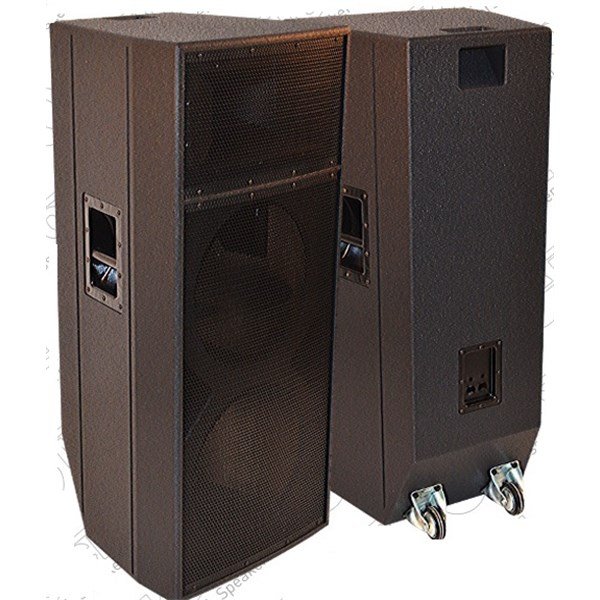 SMR T-215/1''M 2X15''(2X38CM) MDF 1'' Hornlu Boş Kule Kabin