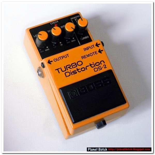 Boss DS-2 Turbo Distortion Compact Pedal