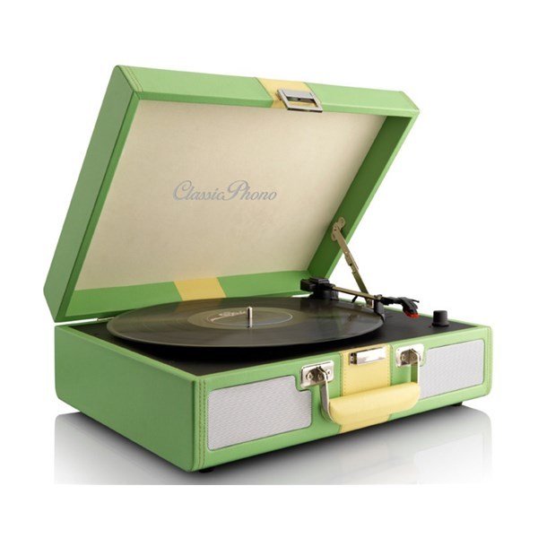 Classic Phono TT-33 Ahşap Deri Kaplı Pikap