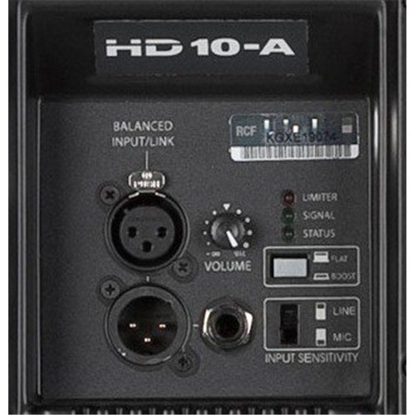 Rcf HD 10-A - 10 inç 1 inç 2-Yollu 600W Aktif Monitör