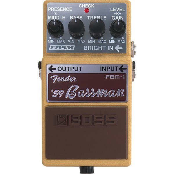 Boss FBM-1 Fender 59 Bassman Distortion Pedalı